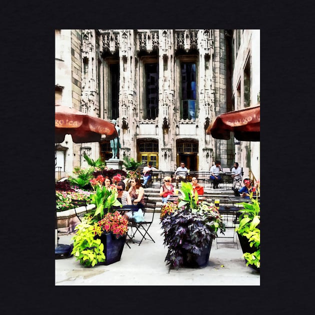 Chicago IL - Enjoying Lunch by SusanSavad